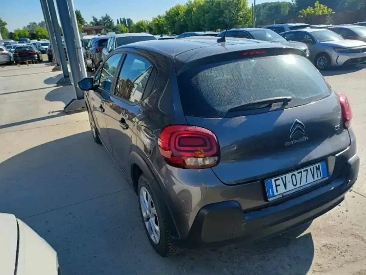 Usata Citroën C3 Feel 83 CV (61 kW) 2019 Grigio Utilitaria