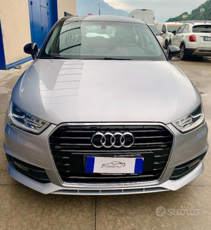 Usata Audi A1 S-Line 116 CV (85 kW) 2015 Argento metallizzato Utilitaria