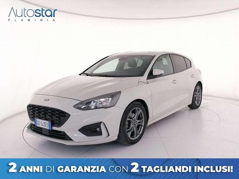 Usata Ford Focus ST-Line 125 CV (91 kW) 2021 Bianco Utilitaria