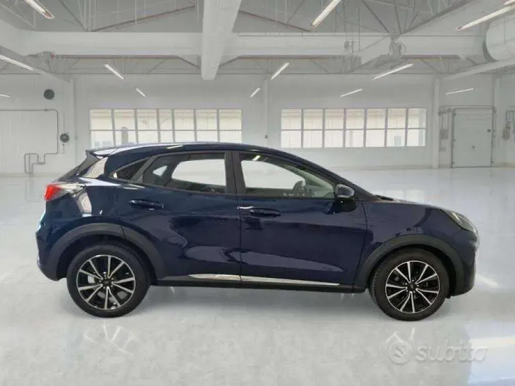 Usata Ford Puma Titanium 125 CV (91 kW) 2021 Blu/azzurro SUV