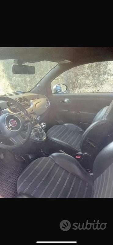 Usata Fiat 500 75 CV (55 kW) 2010 Marrone Utilitaria