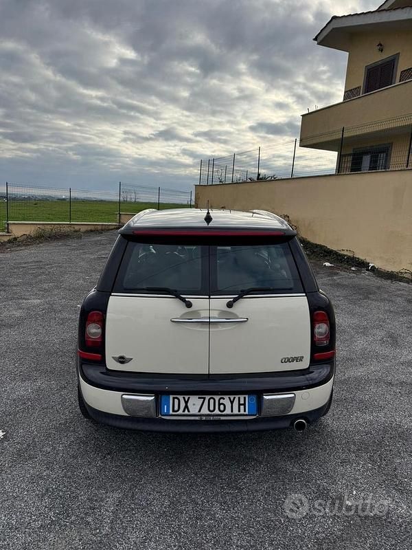 Usata Mini Cooper Clubman 95 CV (69 kW) 2010 Bianco Station wagon
