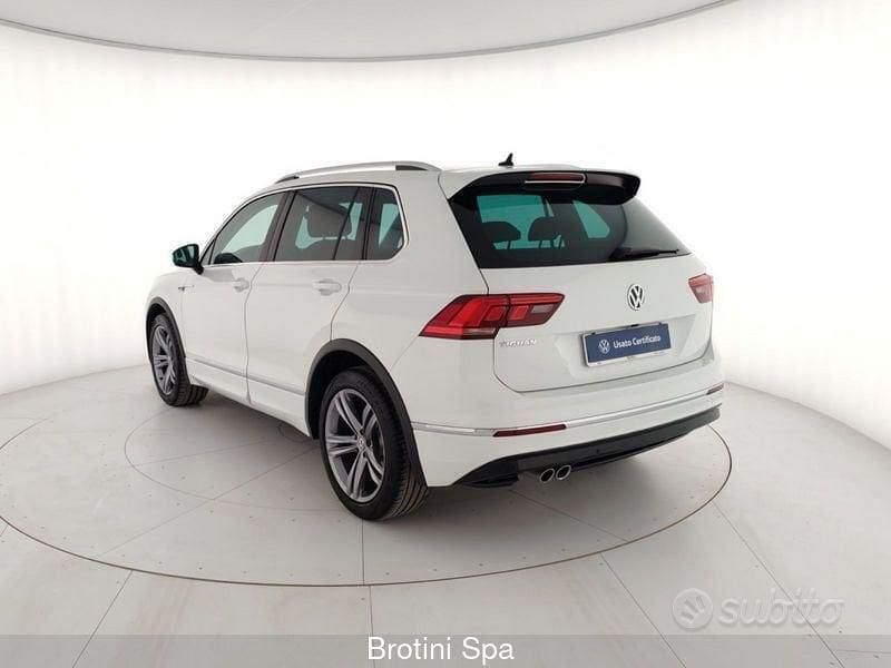 Usata VW Tiguan Sport 150 CV (110 kW) 2020 Bianco SUV