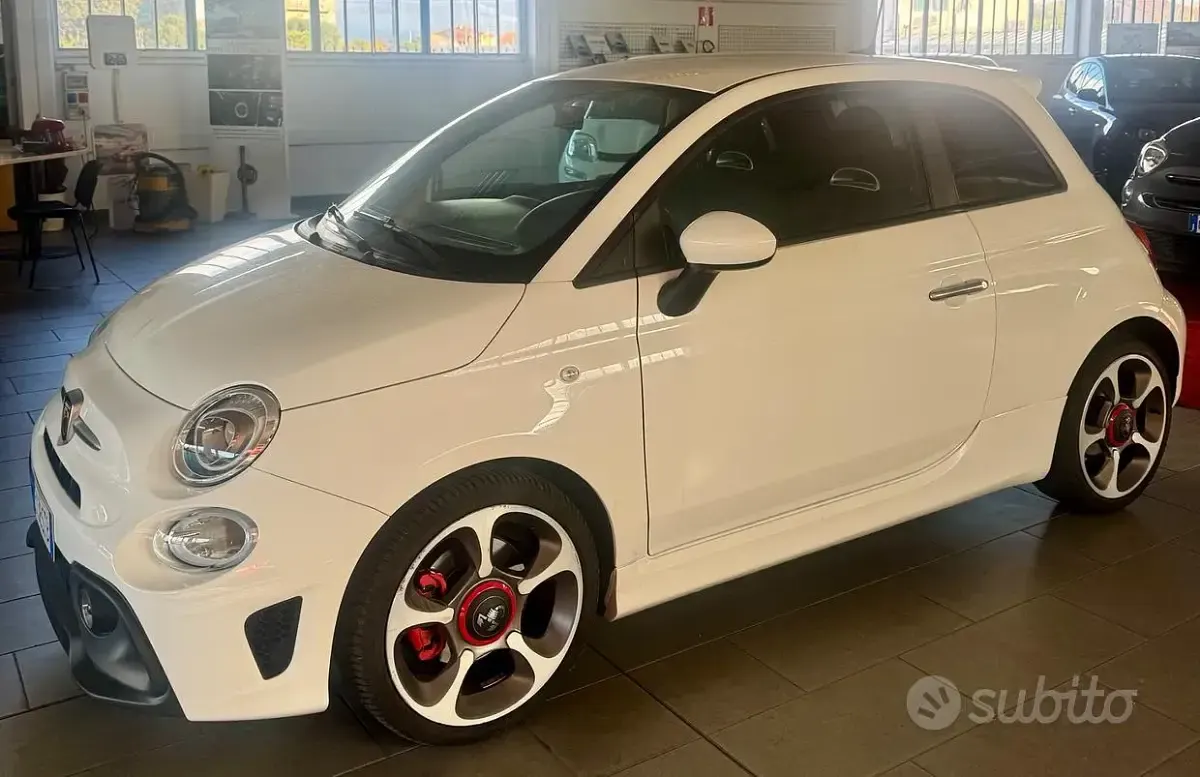 Usata Abarth 595 145 CV (106 kW) 2019 Bianco Berlina