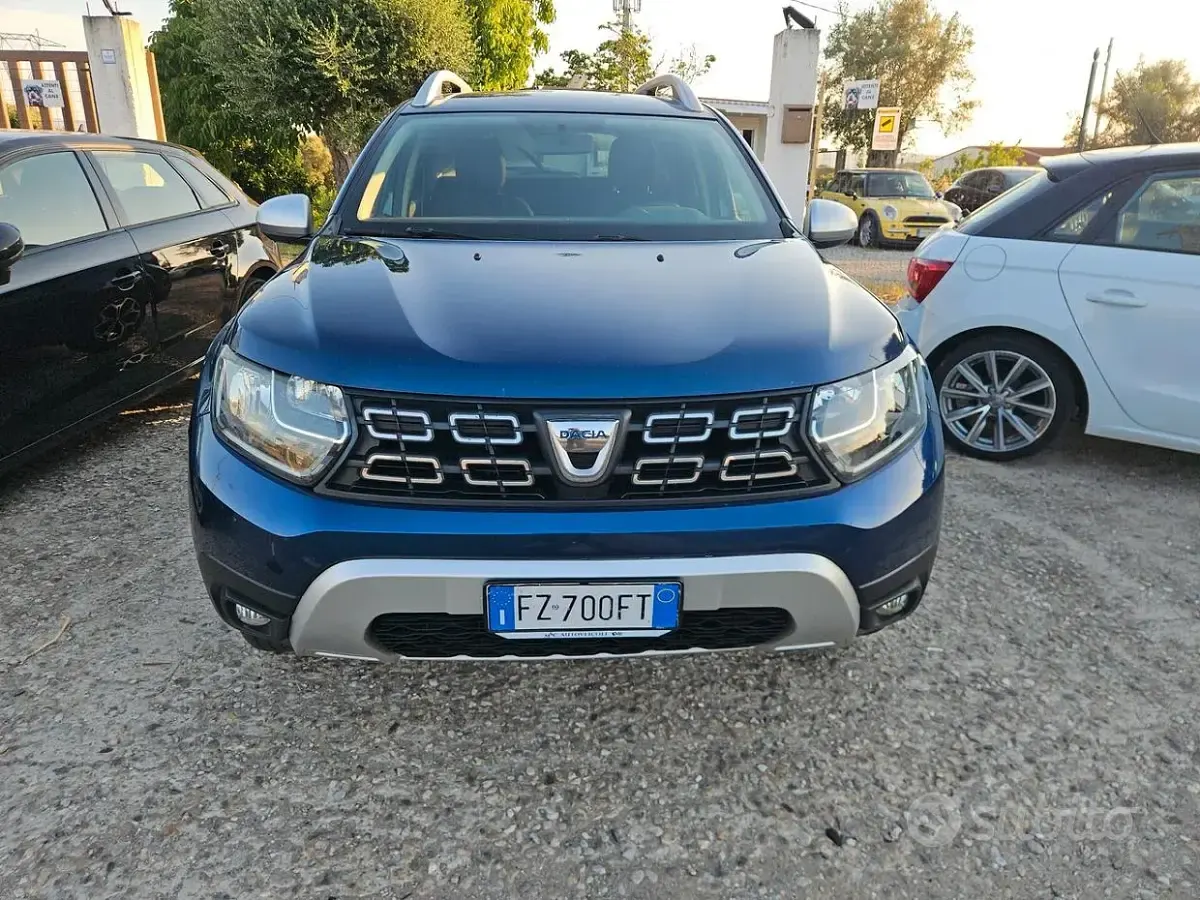 Usata Dacia Duster Prestige 116 CV (85 kW) 2020 Blu SUV