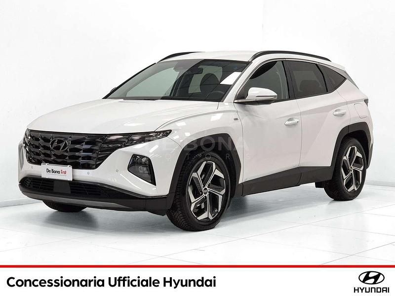 Bianco Usata 2022 Hyundai Tucson SUV | 24.990 € (Molto cara) - Immagine 1/4