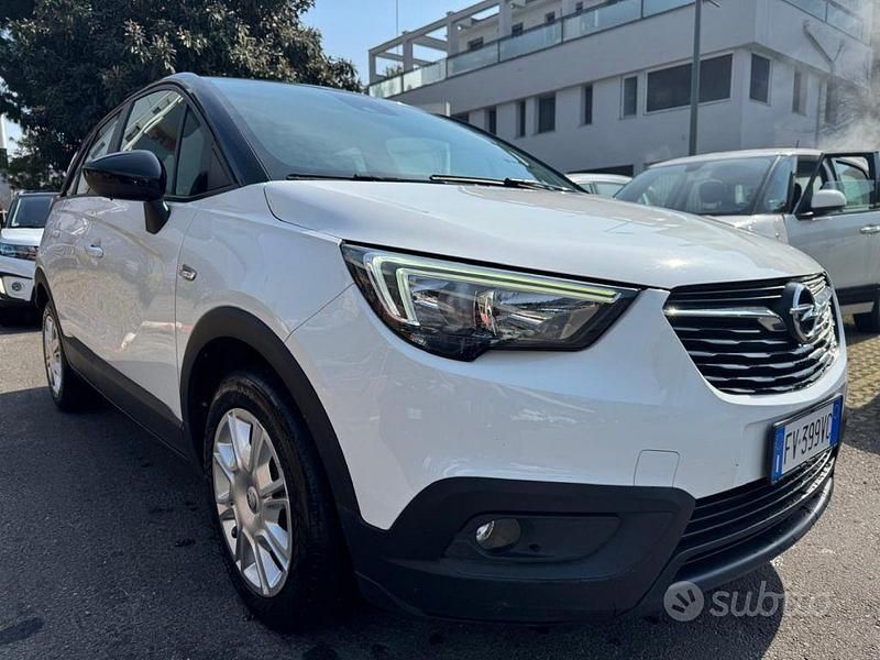Usata Opel Crossland X 83 CV (61 kW) 2019 Bianco SUV
