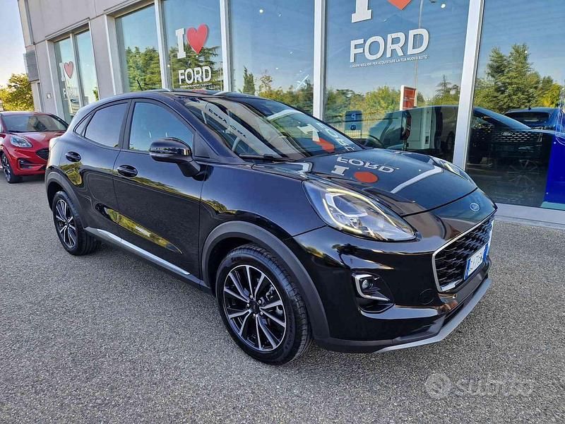 Usata Ford Puma S 125 CV (91 kW) 2022 Nero SUV