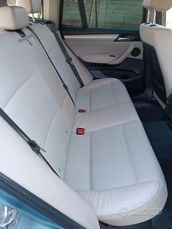 Usata BMW X3 184 CV (135 kW) 2011 Blu SUV