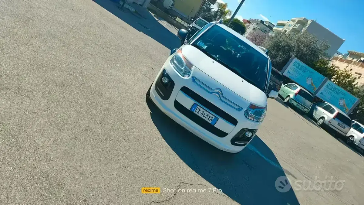 Usata Citroën C3 Picasso Exclusive 92 CV (67 kW) 2014 Bianco Monovolume