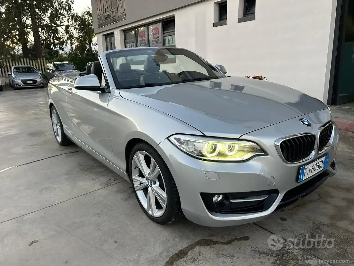 Begagnad BMW 220 Sport Line 190 HK (139 kW) 2017 Cab