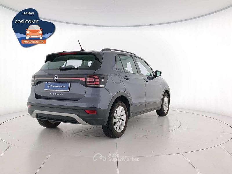 Usata VW T-Cross Style 95 CV (69 kW) 2023 Grigio metallizzato scuro SUV