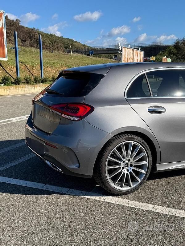 Usata Mercedes A180 Advanced Plus 136 CV (100 kW) 2022 Grigio Berlina