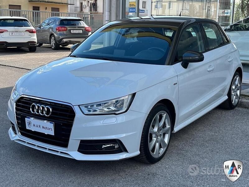 Bianco Usata 2018 Audi A1 S-Line Due volumi | 15.690 € (Buon prezzo) - Immagine 1/4