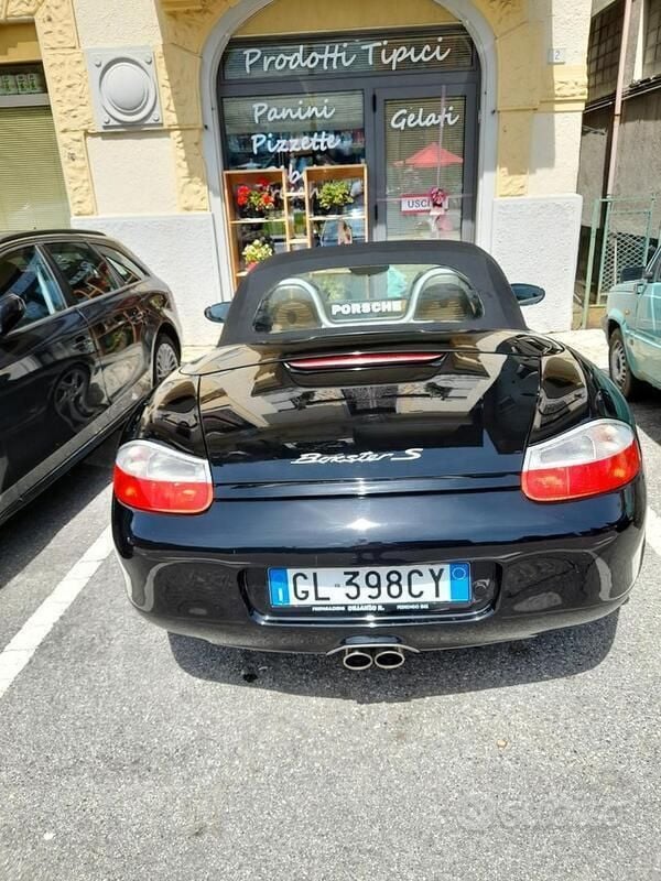 Usata Porsche Boxster 252 CV (185 kW) 2001 Nero Cabrio