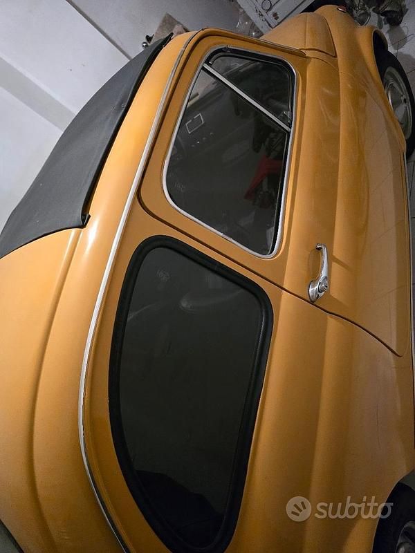 Usata Fiat Cinquecento 1960 Giallo Utilitaria