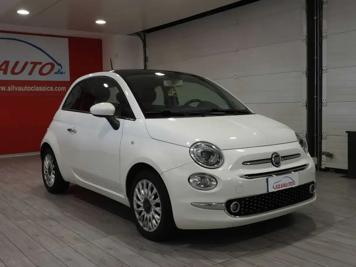 Usata Fiat 500 Lounge 69 CV (50 kW) 2017 Bianco Utilitaria