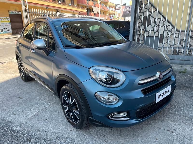 Usata Fiat 500X Mirror 95 CV (69 kW) 2018 Blu SUV
