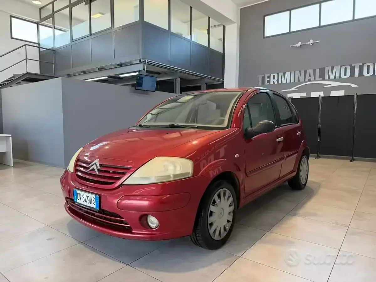 Usata Citroën C3 Elegance 90 CV (66 kW) 2007 Rosso Berlina