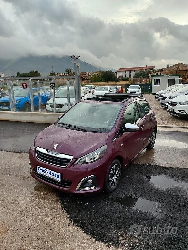 Viola Usata 2019 Peugeot 108 Allure Cabrio | 9500 € (Cara) - Immagine 1/4