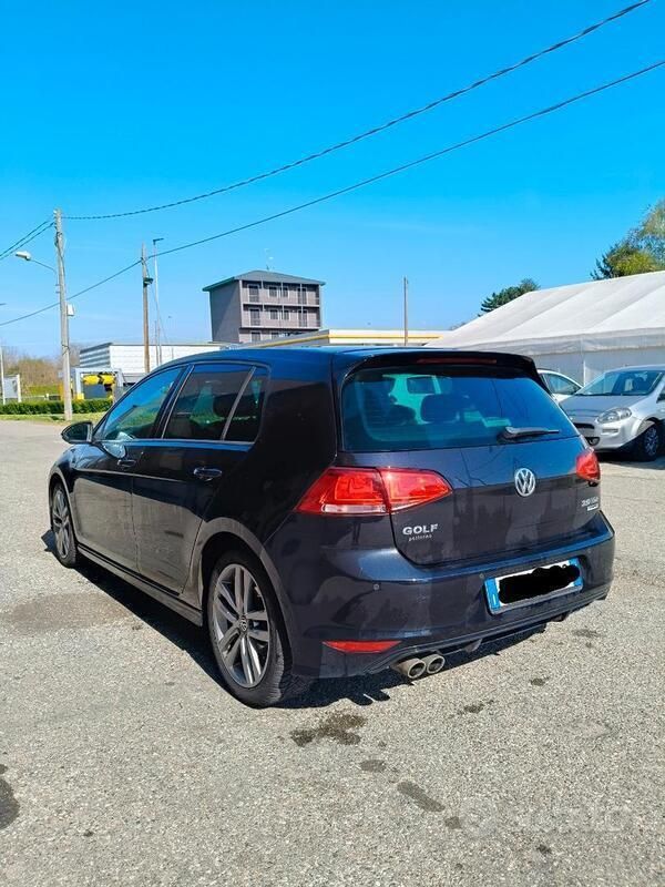 Usata VW Golf VII 150 CV (110 kW) 2016 Nero Berlina