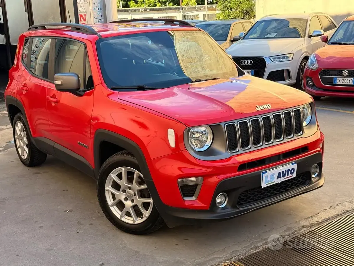 Usata Jeep Renegade Limited 120 CV (88 kW) 2019 Rosso SUV
