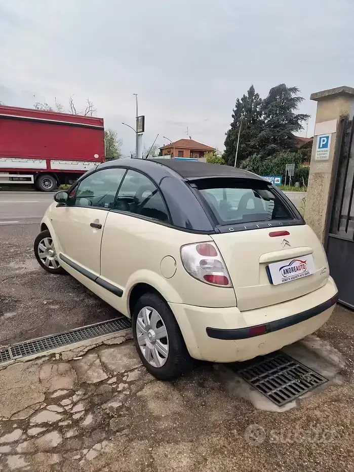 Usata Citroën C3 Pluriel 68 CV (50 kW) 2008 Beige Cabrio