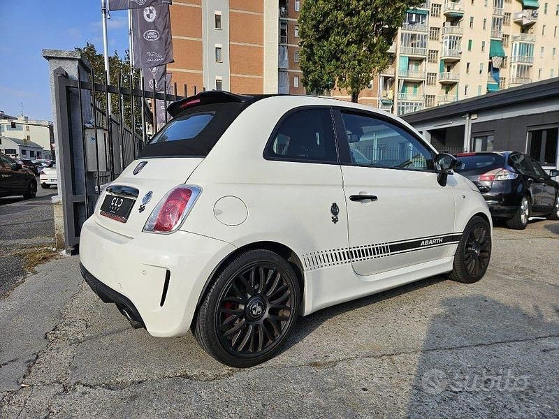 Usata Abarth 500C Custom 135 CV (99 kW) 2014 Bianco Cabrio