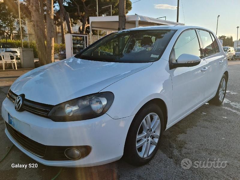 Usata VW Golf VI Highline 2010 Bianco Utilitaria