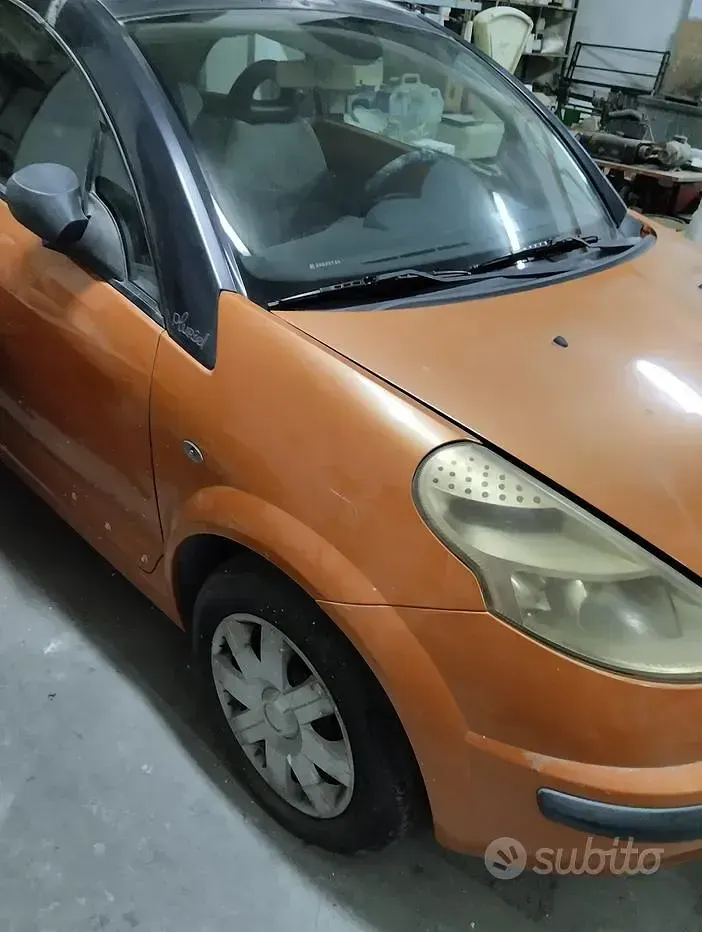 Usata Citroën C3 Pluriel 73 CV (53 kW) 2003 Arancione Cabrio
