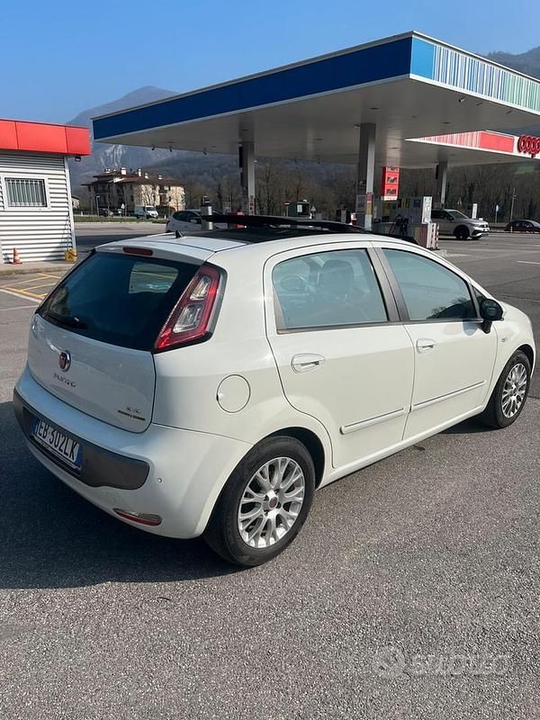 Usata Fiat Punto Evo 95 CV (69 kW) 2010 Bianco Utilitaria