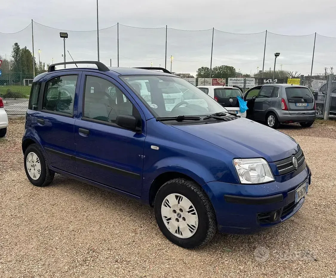 Usata Fiat Panda Dynamic 60 CV (44 kW) 2008 Bluazzurro Utilitaria