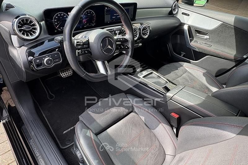 Usata Mercedes A180 AMG Line Premium 136 CV (100 kW) 2024 Nero Berlina