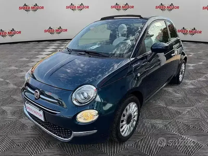 Usata Fiat 500 Dolcevita 69 CV (50 kW) 2022 Blu Cabrio