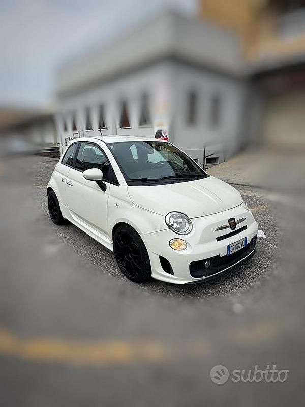 Bianco Usata 2013 Fiat 500 Abarth Tre volumi | 7999 € (Super prezzo) - Immagine 1/4