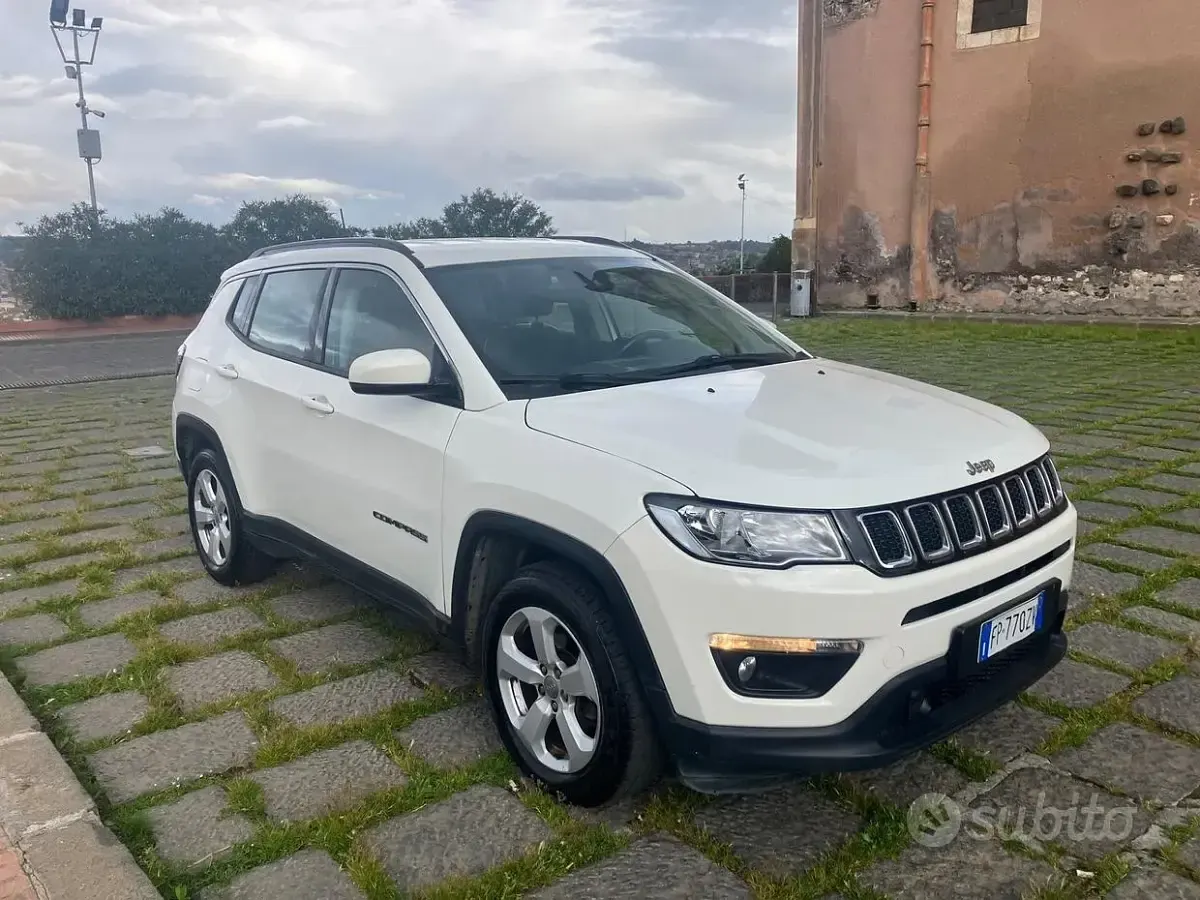 Usata Jeep Compass Longitude 120 CV (88 kW) 2018 Bianco SUV