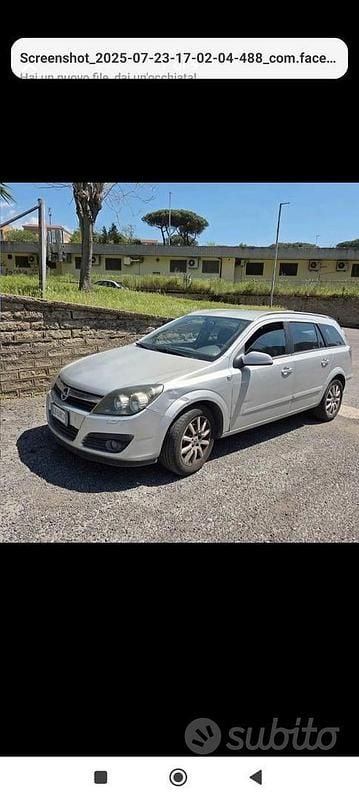 Usata Opel Astra 101 CV (74 kW) 2007 Grigio Berlina