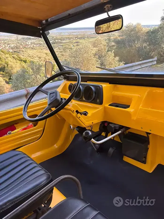 Usata Citroën Méhari 29 CV (21 kW) 1970 Giallo Cabrio