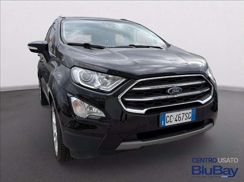 Usata Ford Ecosport Titanium 125 CV (91 kW) 2021 Nero SUV