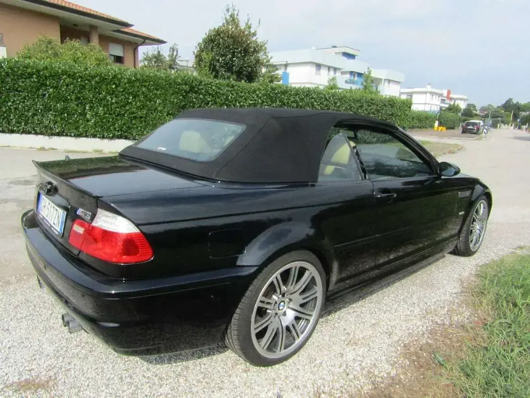 Usata BMW M3 Cabriolet Efficient Dynamics 343 CV (252 kW) 2004 Nero Cabrio