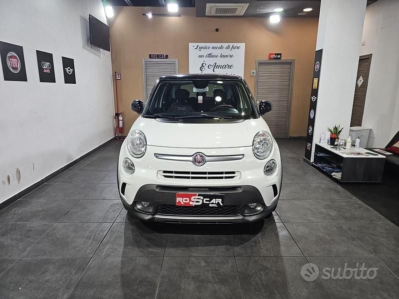Usata Fiat 500L Trekking 95 CV (69 kW) 2016 Bianco Monovolume