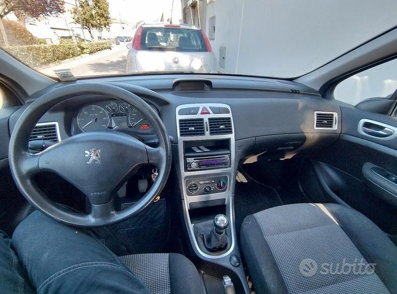 Usata Peugeot 307 90 CV (66 kW) 2007 Blu Berlina