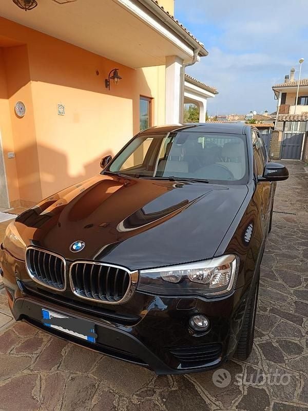 Usata BMW X3 Advantage 150 CV (110 kW) 2017 Nero SUV