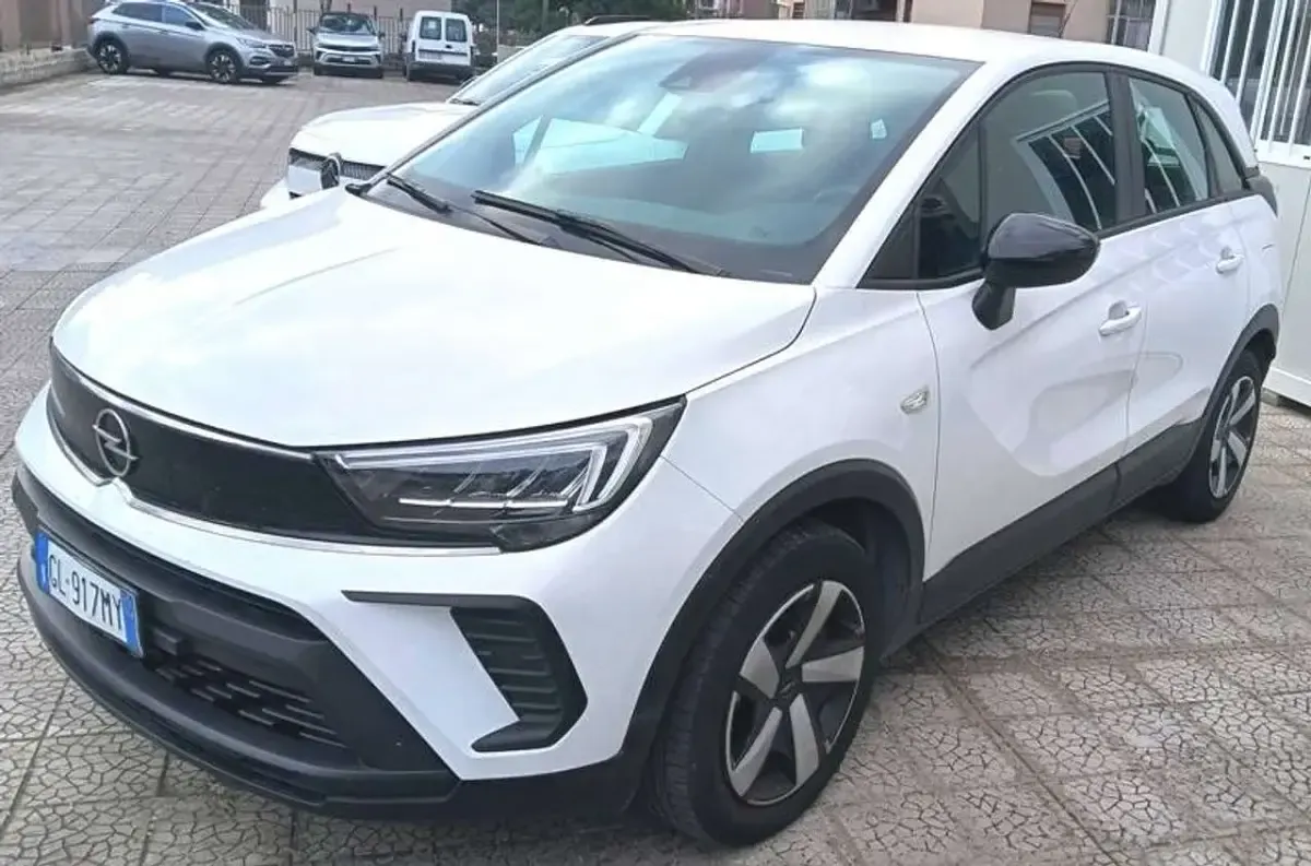 Usata Opel Crossland Edition 83 CV (61 kW) 2022 Bianco SUV