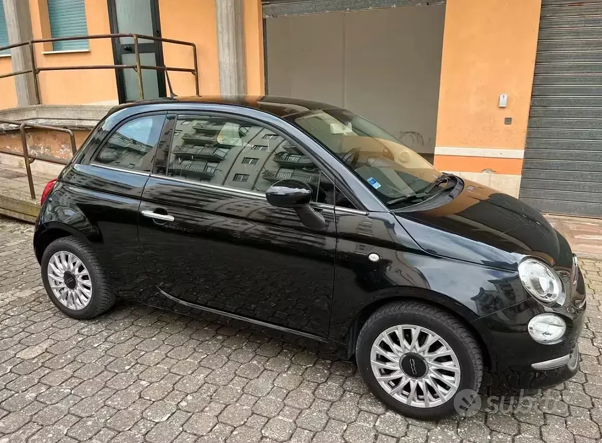 Usata Fiat 500 69 CV (50 kW) 2016 Nero Berlina