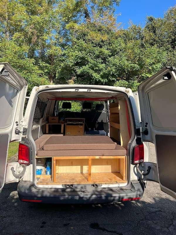 Usata VW T6.1 110 CV (80 kW) 2022 Bianco Furgone