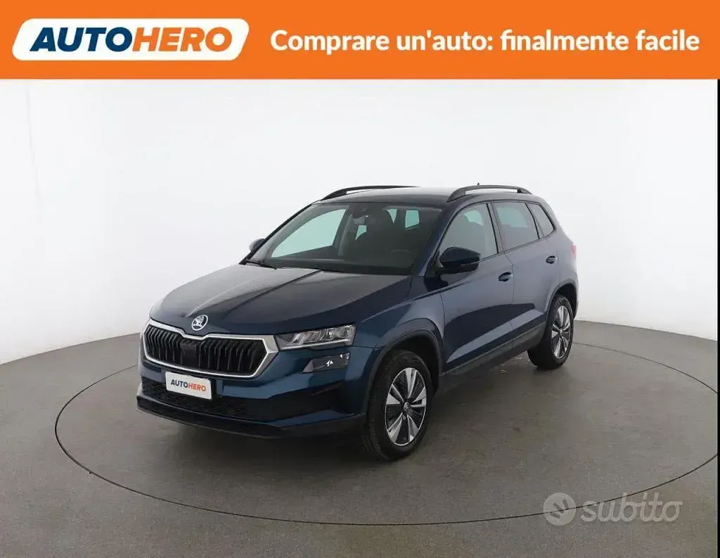 Usata Skoda Karoq Executive 150 CV (110 kW) 2022 Blu SUV