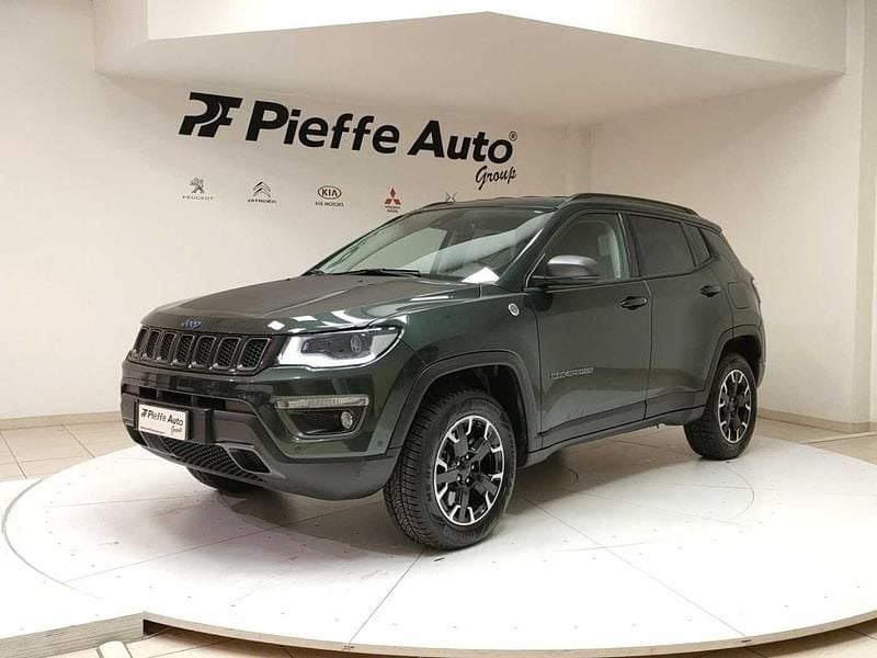 Verde Usata 2020 Jeep Compass Trailhawk SUV | 23.900 € (Molto cara) - Immagine 1/4