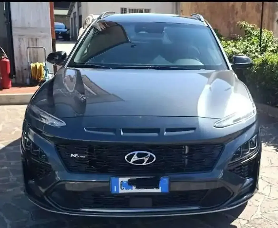 Usata Hyundai Kona N Line 136 CV (100 kW) 2021 Grigio SUV