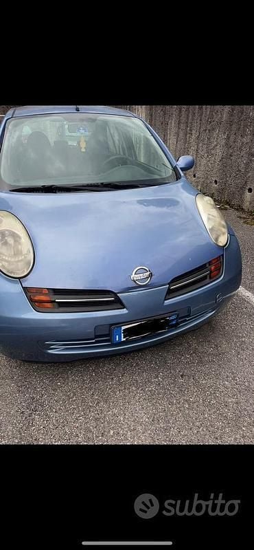 Usata Nissan Micra 2005 Blu Utilitaria